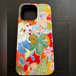 Botanical Blooms- vibrant phone case. iPhone 15 Pro Max
